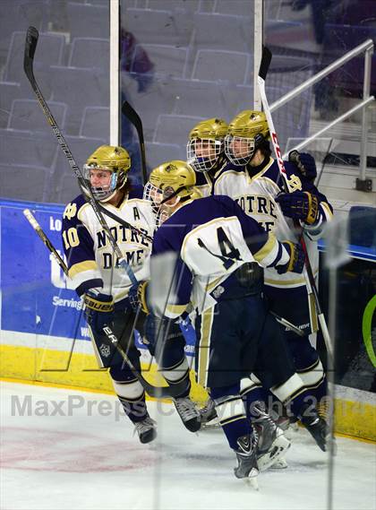 Thumbnail 1 in Fairfield Prep @ Notre Dame Catholic (Webster Bank Arena) photogallery.