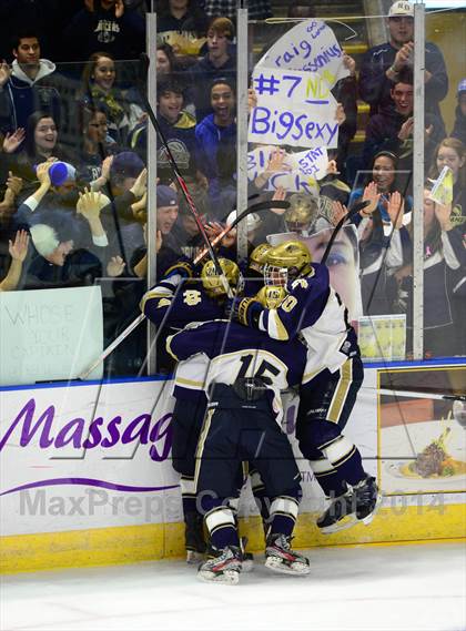Thumbnail 2 in Fairfield Prep @ Notre Dame Catholic (Webster Bank Arena) photogallery.