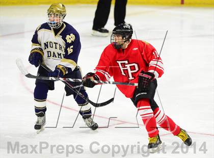 Thumbnail 3 in Fairfield Prep @ Notre Dame Catholic (Webster Bank Arena) photogallery.