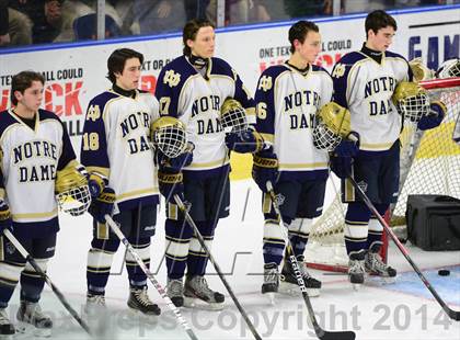 Thumbnail 2 in Fairfield Prep @ Notre Dame Catholic (Webster Bank Arena) photogallery.