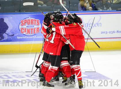 Thumbnail 1 in Fairfield Prep @ Notre Dame Catholic (Webster Bank Arena) photogallery.