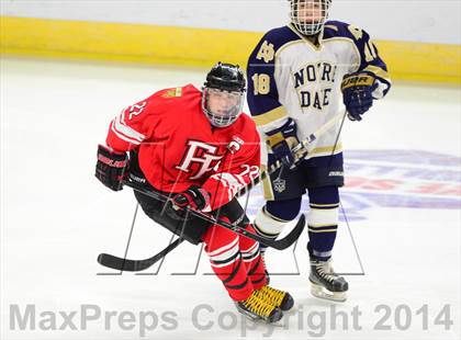 Thumbnail 1 in Fairfield Prep @ Notre Dame Catholic (Webster Bank Arena) photogallery.