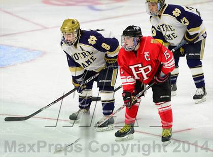Thumbnail 2 in Fairfield Prep @ Notre Dame Catholic (Webster Bank Arena) photogallery.