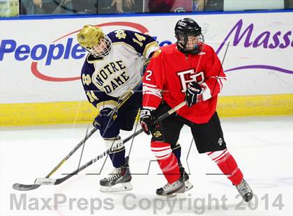 Thumbnail 2 in Fairfield Prep @ Notre Dame Catholic (Webster Bank Arena) photogallery.