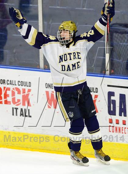 Thumbnail 1 in Fairfield Prep @ Notre Dame Catholic (Webster Bank Arena) photogallery.