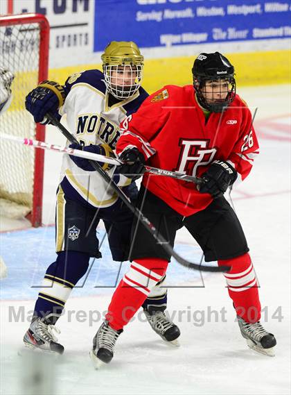 Thumbnail 2 in Fairfield Prep @ Notre Dame Catholic (Webster Bank Arena) photogallery.