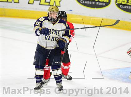 Thumbnail 2 in Fairfield Prep @ Notre Dame Catholic (Webster Bank Arena) photogallery.