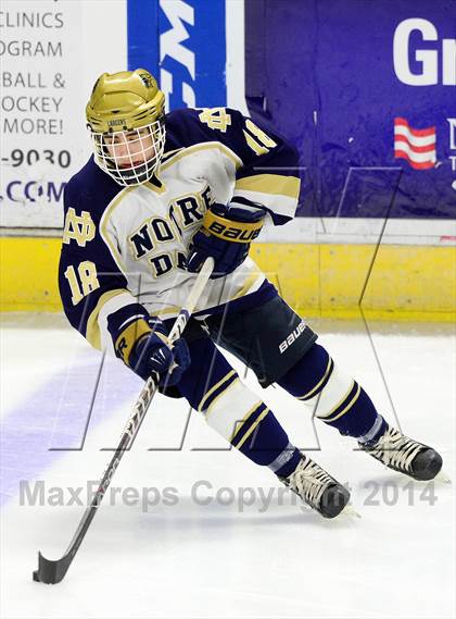 Thumbnail 2 in Fairfield Prep @ Notre Dame Catholic (Webster Bank Arena) photogallery.