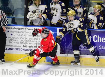 Thumbnail 1 in Fairfield Prep @ Notre Dame Catholic (Webster Bank Arena) photogallery.