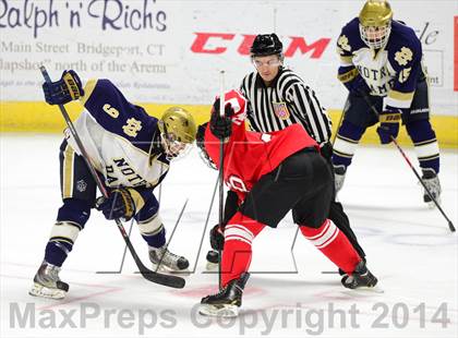 Thumbnail 1 in Fairfield Prep @ Notre Dame Catholic (Webster Bank Arena) photogallery.
