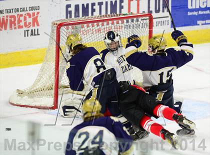 Thumbnail 3 in Fairfield Prep @ Notre Dame Catholic (Webster Bank Arena) photogallery.