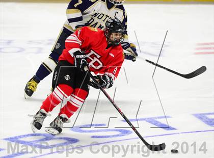 Thumbnail 3 in Fairfield Prep @ Notre Dame Catholic (Webster Bank Arena) photogallery.