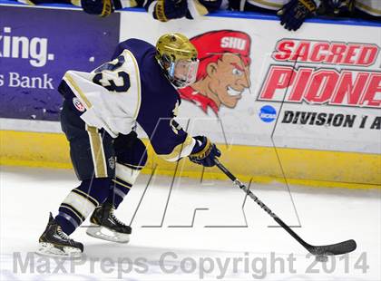 Thumbnail 2 in Fairfield Prep @ Notre Dame Catholic (Webster Bank Arena) photogallery.