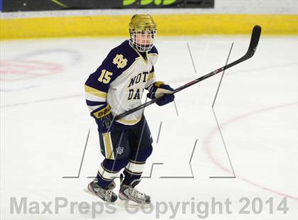 Thumbnail 3 in Fairfield Prep @ Notre Dame Catholic (Webster Bank Arena) photogallery.