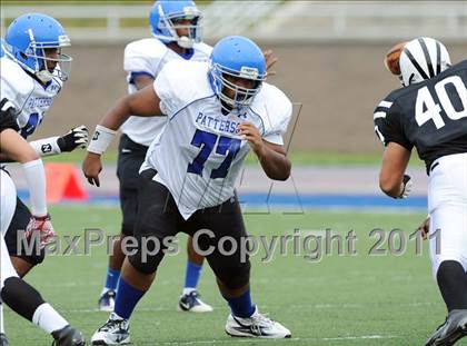 Thumbnail 2 in Archbishop Curley vs. Patterson (I-95 Kickoff Classic) photogallery.