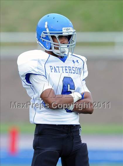 Thumbnail 2 in Archbishop Curley vs. Patterson (I-95 Kickoff Classic) photogallery.