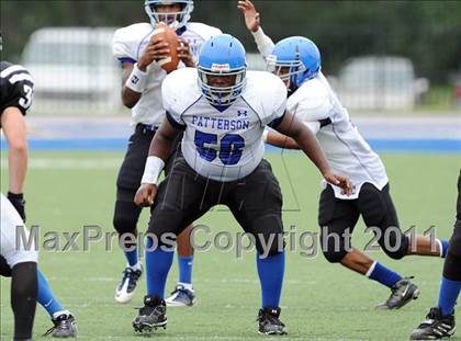 Thumbnail 1 in Archbishop Curley vs. Patterson (I-95 Kickoff Classic) photogallery.
