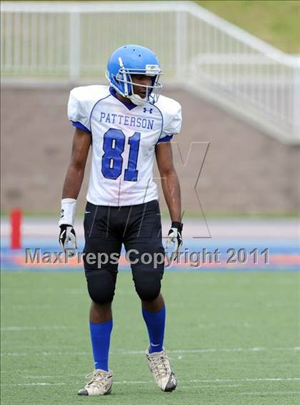 Thumbnail 2 in Archbishop Curley vs. Patterson (I-95 Kickoff Classic) photogallery.