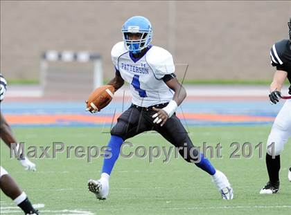 Thumbnail 3 in Archbishop Curley vs. Patterson (I-95 Kickoff Classic) photogallery.