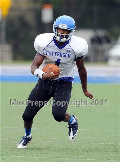 Thumbnail 1 in Archbishop Curley vs. Patterson (I-95 Kickoff Classic) photogallery.