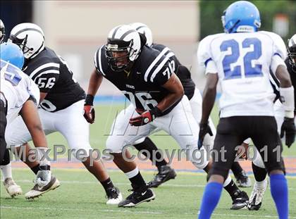 Thumbnail 3 in Archbishop Curley vs. Patterson (I-95 Kickoff Classic) photogallery.