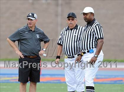 Thumbnail 2 in Archbishop Curley vs. Patterson (I-95 Kickoff Classic) photogallery.