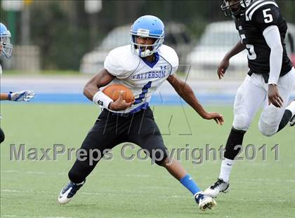 Thumbnail 2 in Archbishop Curley vs. Patterson (I-95 Kickoff Classic) photogallery.