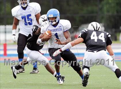 Thumbnail 1 in Archbishop Curley vs. Patterson (I-95 Kickoff Classic) photogallery.