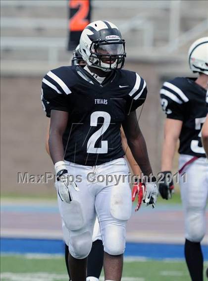 Thumbnail 1 in Archbishop Curley vs. Patterson (I-95 Kickoff Classic) photogallery.