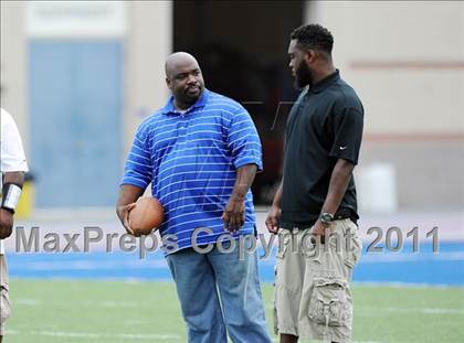 Thumbnail 3 in Archbishop Curley vs. Patterson (I-95 Kickoff Classic) photogallery.