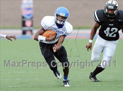 Thumbnail 1 in Archbishop Curley vs. Patterson (I-95 Kickoff Classic) photogallery.
