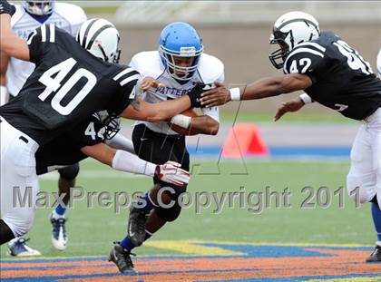 Thumbnail 3 in Archbishop Curley vs. Patterson (I-95 Kickoff Classic) photogallery.
