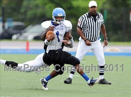 Thumbnail 2 in Archbishop Curley vs. Patterson (I-95 Kickoff Classic) photogallery.