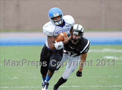 Thumbnail 1 in Archbishop Curley vs. Patterson (I-95 Kickoff Classic) photogallery.