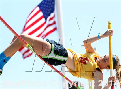 Thumbnail 1 in CIF NCS Masters Track and Field (Girls Pole Vault)  photogallery.