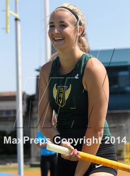 Thumbnail 3 in CIF NCS Masters Track and Field (Girls Pole Vault)  photogallery.