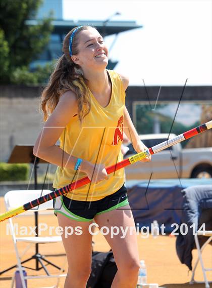 Thumbnail 3 in CIF NCS Masters Track and Field (Girls Pole Vault)  photogallery.