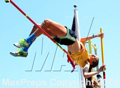 Thumbnail 1 in CIF NCS Masters Track and Field (Girls Pole Vault)  photogallery.