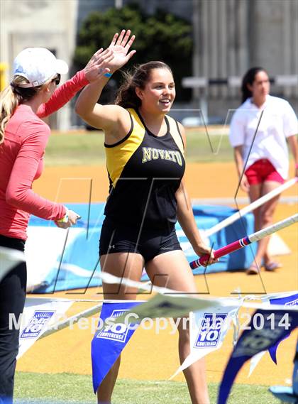 Thumbnail 2 in CIF NCS Masters Track and Field (Girls Pole Vault)  photogallery.