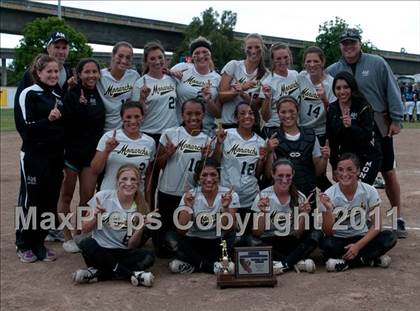 Thumbnail 2 in Valley Christian vs. Archbishop Mitty (CIF CCS D2 Final) photogallery.