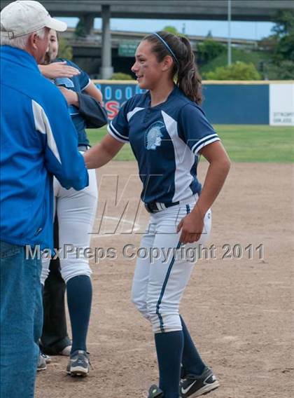 Thumbnail 2 in Valley Christian vs. Archbishop Mitty (CIF CCS D2 Final) photogallery.
