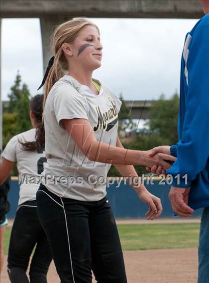 Thumbnail 2 in Valley Christian vs. Archbishop Mitty (CIF CCS D2 Final) photogallery.