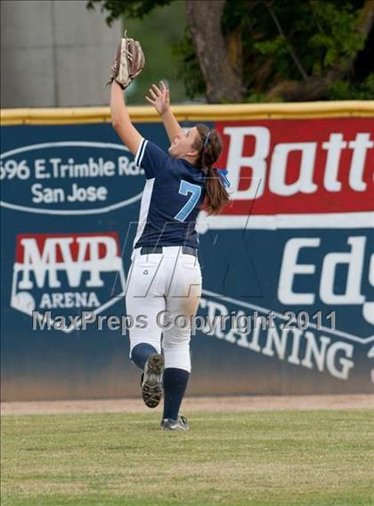Thumbnail 3 in Valley Christian vs. Archbishop Mitty (CIF CCS D2 Final) photogallery.