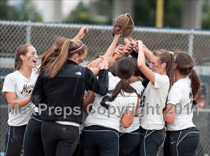 Thumbnail 3 in Valley Christian vs. Archbishop Mitty (CIF CCS D2 Final) photogallery.