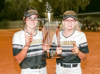 Thumbnail 1 in Trivium Prep vs Saguaro (Chandler Prep Softball Classic Platinum Final Awards) photogallery.