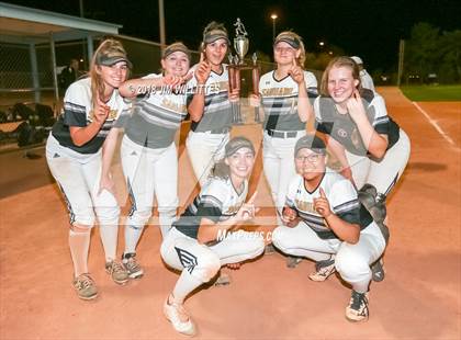 Thumbnail 2 in Trivium Prep vs Saguaro (Chandler Prep Softball Classic Platinum Final Awards) photogallery.