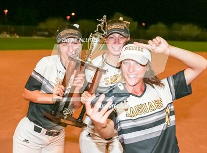 Thumbnail 2 in Trivium Prep vs Saguaro (Chandler Prep Softball Classic Platinum Final Awards) photogallery.