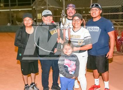 Thumbnail 3 in Trivium Prep vs Saguaro (Chandler Prep Softball Classic Platinum Final Awards) photogallery.