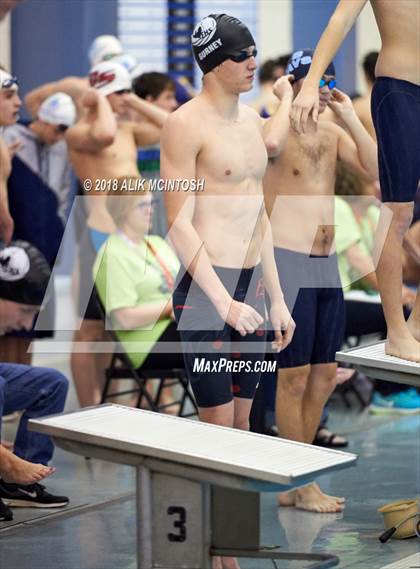 Thumbnail 1 in NCHSAA 1A/2A State Swimming Championship (Finals) photogallery.