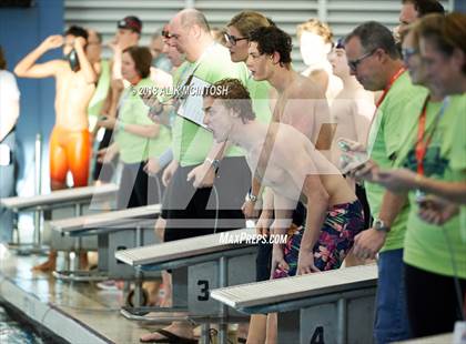 Thumbnail 1 in NCHSAA 1A/2A State Swimming Championship (Finals) photogallery.